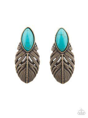 Paparazzi Jacket Post Earrings (EP021)